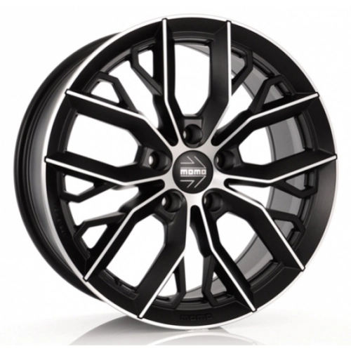 Momo Massimo W7.5 R17 PCD5x114.3 ET40 DIA72,2 matt black diamond cut